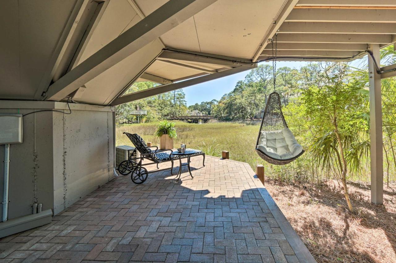 Villa Airy Treehouse With Bikes Walk To Harbour Town! Hilton Head Island Exterior foto