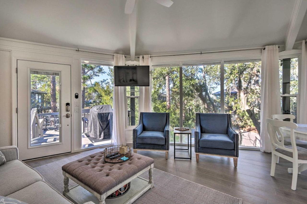 Villa Airy Treehouse With Bikes Walk To Harbour Town! Hilton Head Island Exterior foto