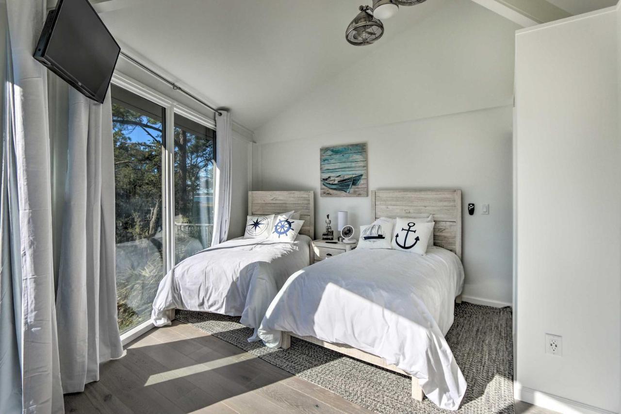 Villa Airy Treehouse With Bikes Walk To Harbour Town! Hilton Head Island Exterior foto