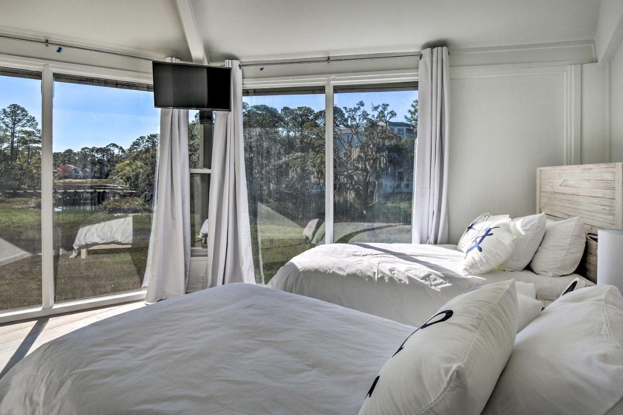 Villa Airy Treehouse With Bikes Walk To Harbour Town! Hilton Head Island Exterior foto